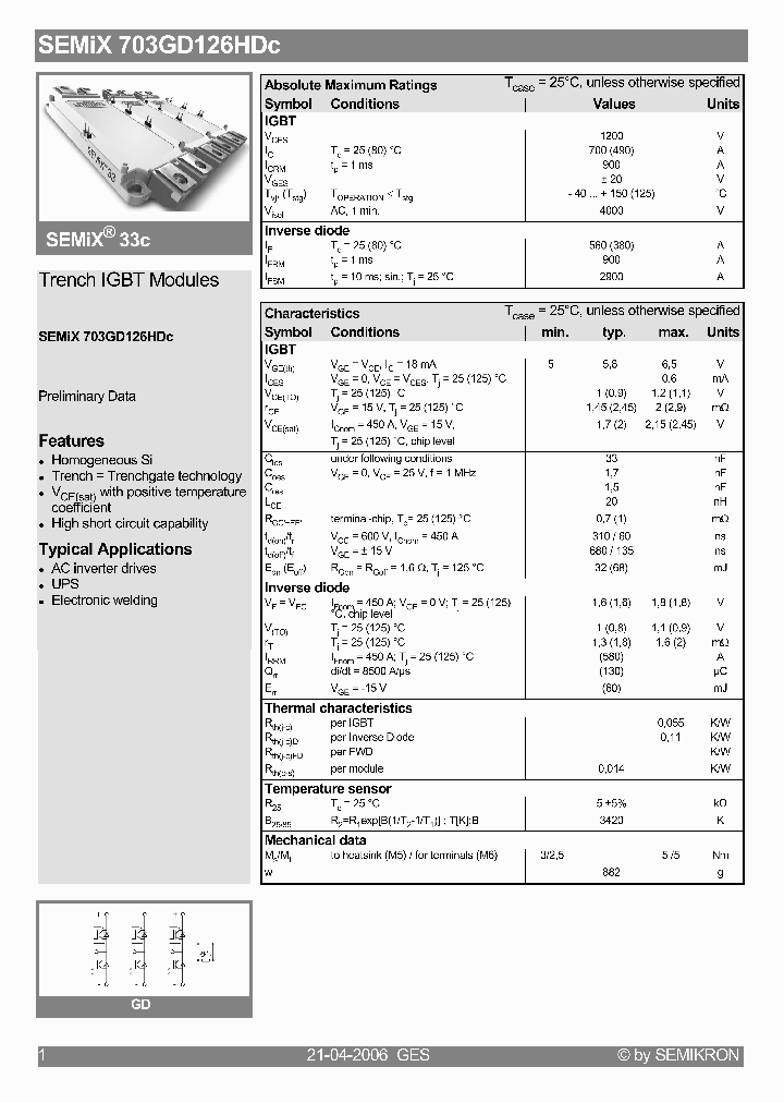SEMIX703GD126HDC_4161396.PDF Datasheet