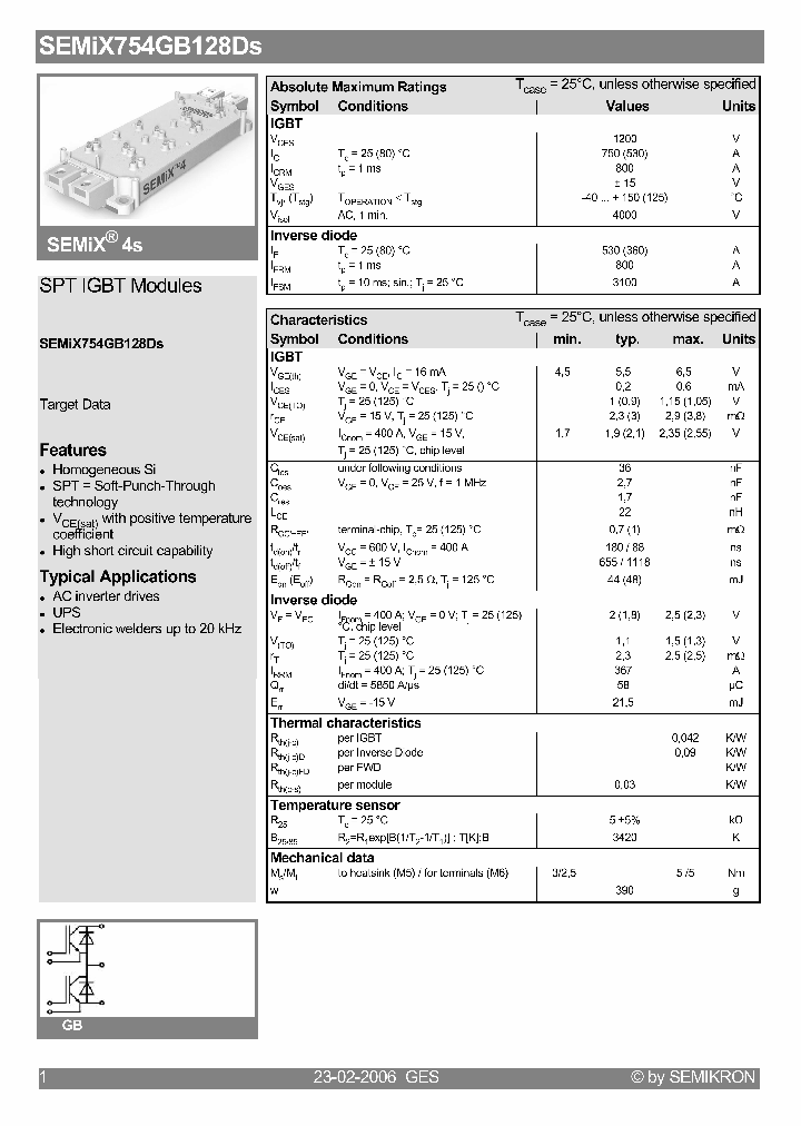 SEMIX754GB128DS06_4161401.PDF Datasheet