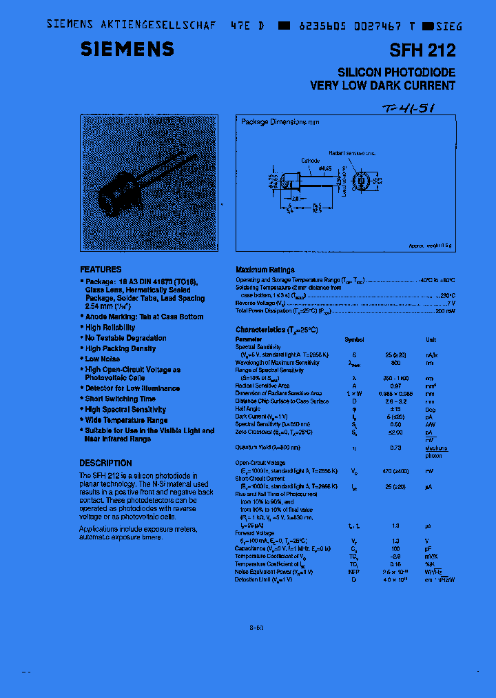 SFH212_4114494.PDF Datasheet