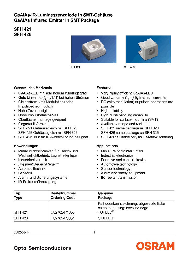SFH42102_4130378.PDF Datasheet