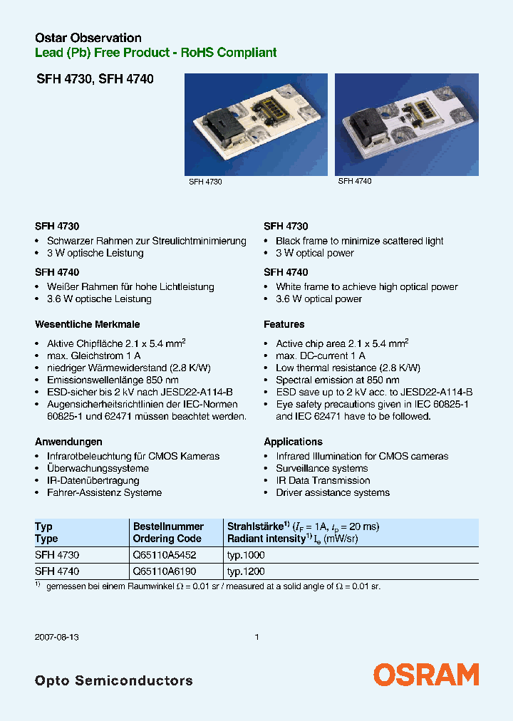 SFH4740_4129819.PDF Datasheet