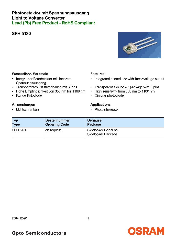 SFH5130_4113441.PDF Datasheet