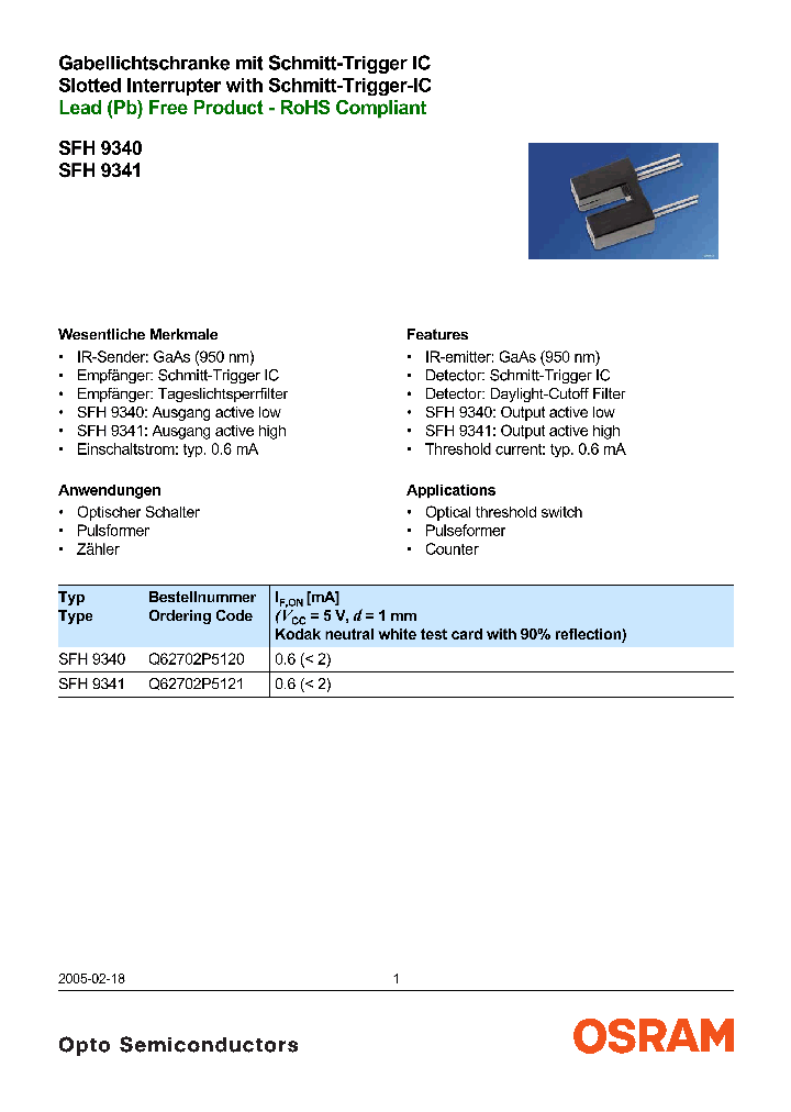 SFH934005_4130369.PDF Datasheet