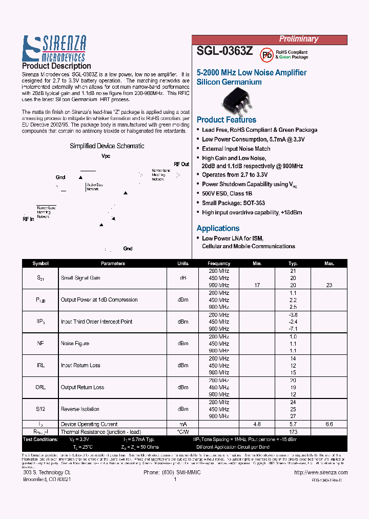 SGL-0363Z_4105269.PDF Datasheet