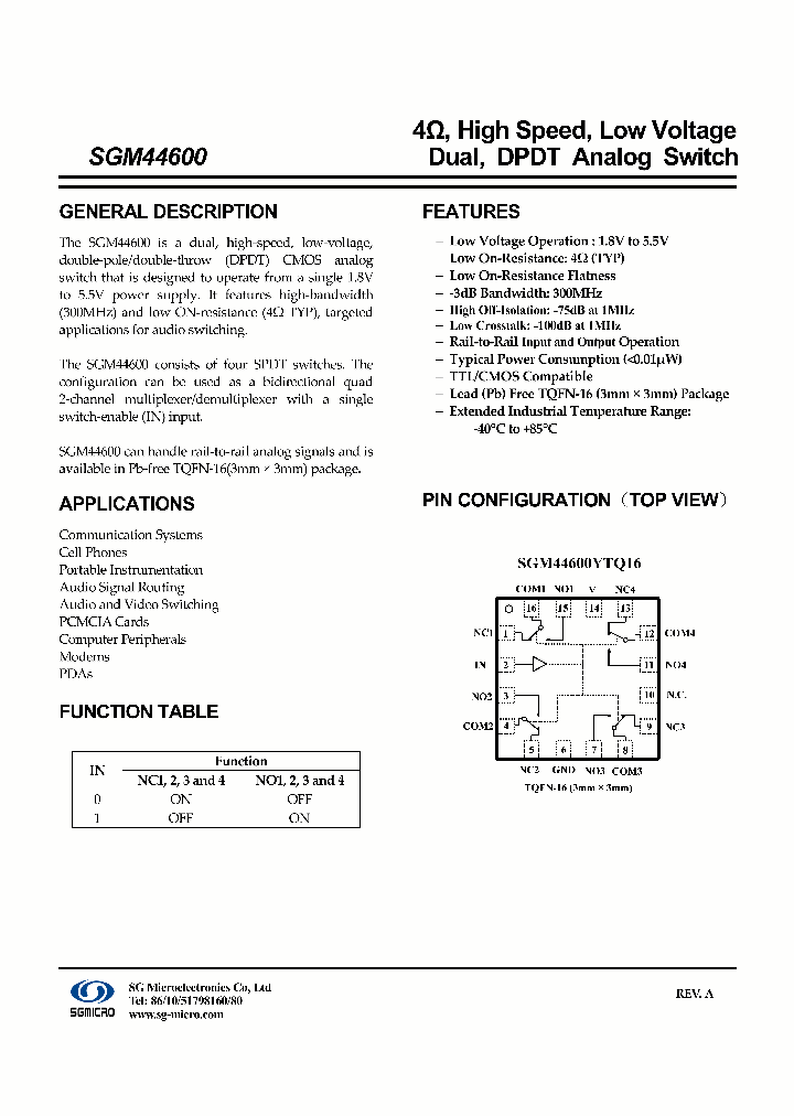 SGM44600YTQ16TR_4142124.PDF Datasheet