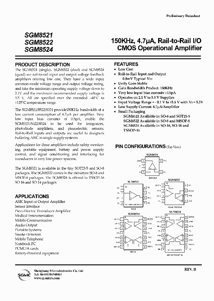 SGM8521_4142059.PDF Datasheet
