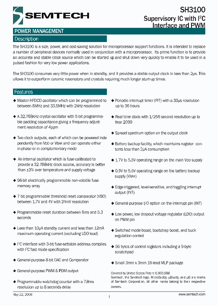 SH3100IMTR_4124032.PDF Datasheet
