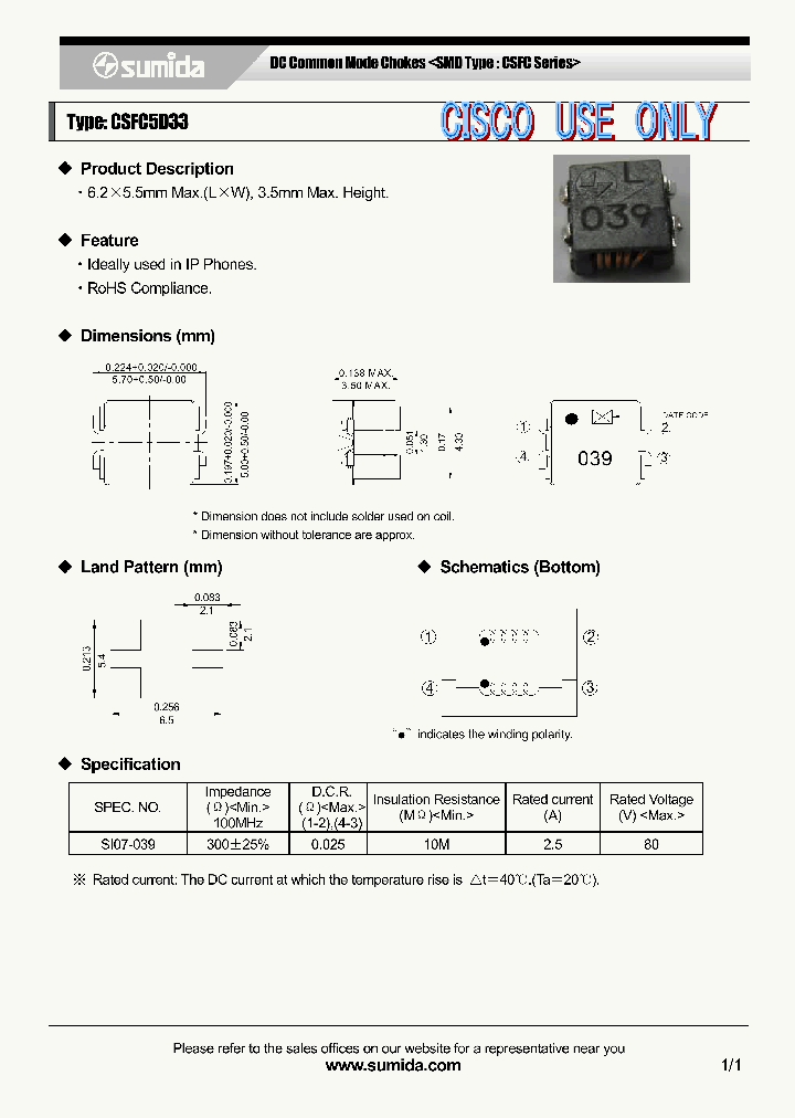 SI07-039_4136950.PDF Datasheet