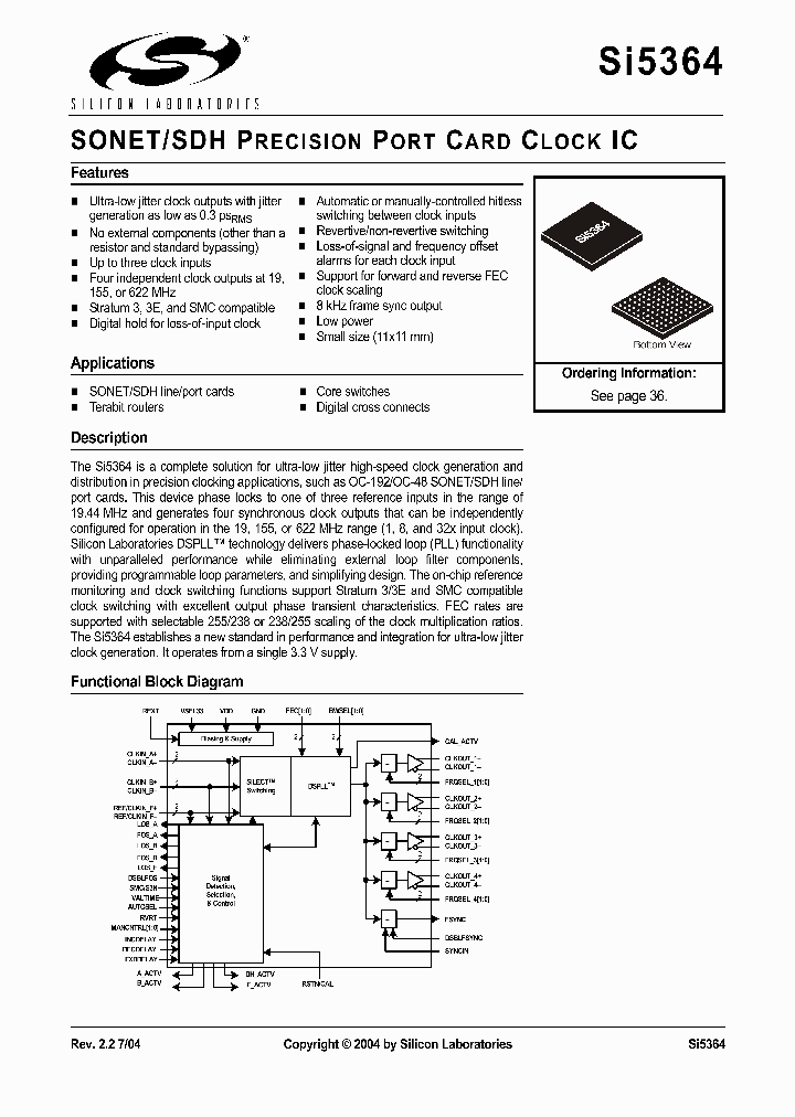 SI5364_4105286.PDF Datasheet