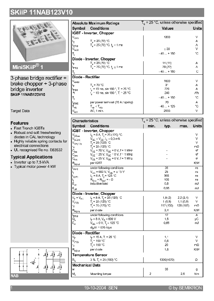 SKIIP11NAB123V10_4127271.PDF Datasheet