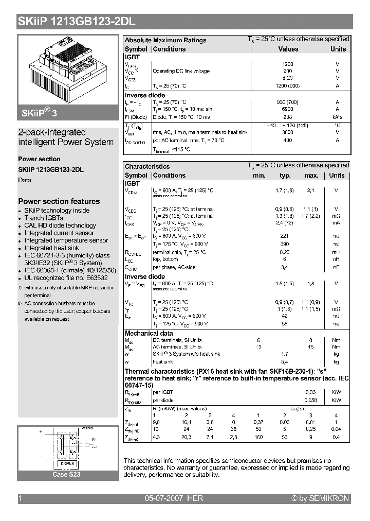 SKIIP1213GB123-2DL_4124153.PDF Datasheet