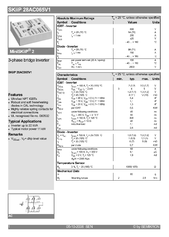 SKIIP28AC065V1_4122841.PDF Datasheet
