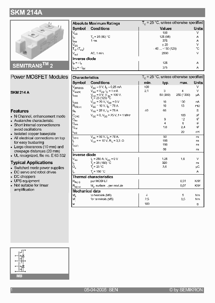 SKM214A_4124030.PDF Datasheet