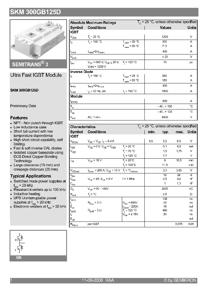 SKM300GB125D_4110258.PDF Datasheet