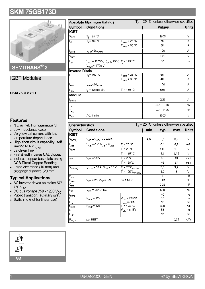 SKM75GB173D06_4108131.PDF Datasheet
