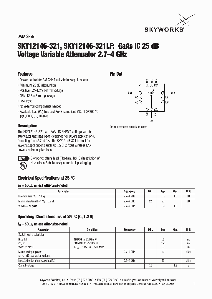 SKY12146-321_4113892.PDF Datasheet