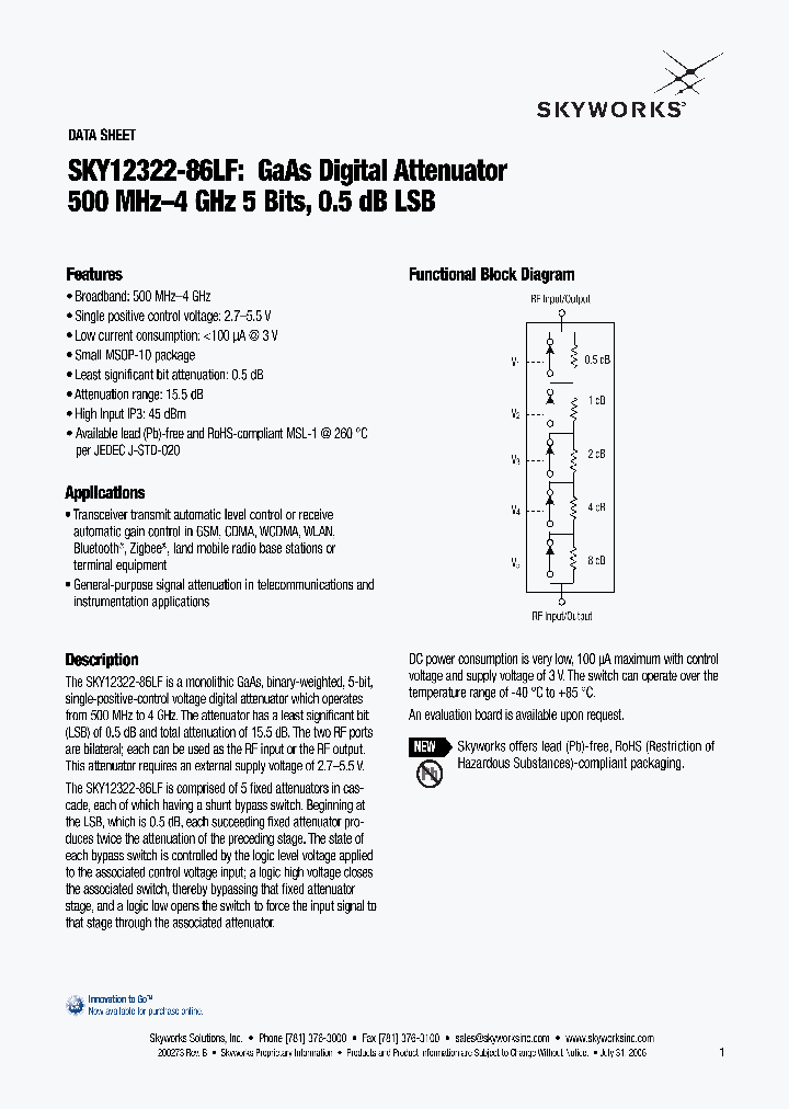 SKY12322-86LF_4113895.PDF Datasheet