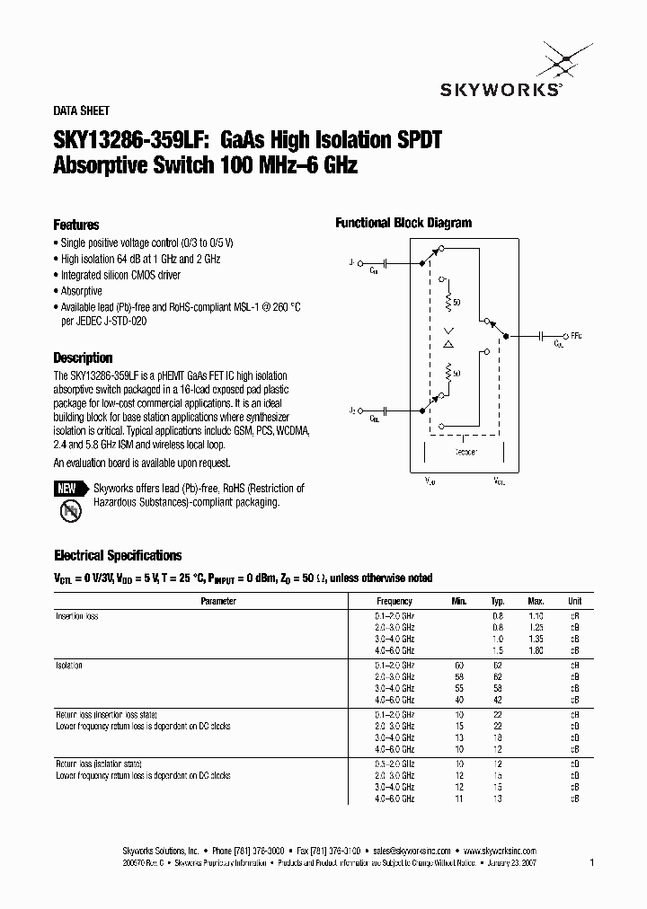 SKY13286-359LF_4113910.PDF Datasheet