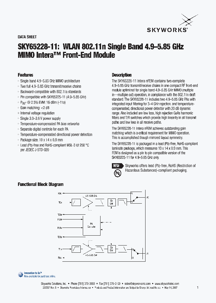 SKY65228-11_4154592.PDF Datasheet