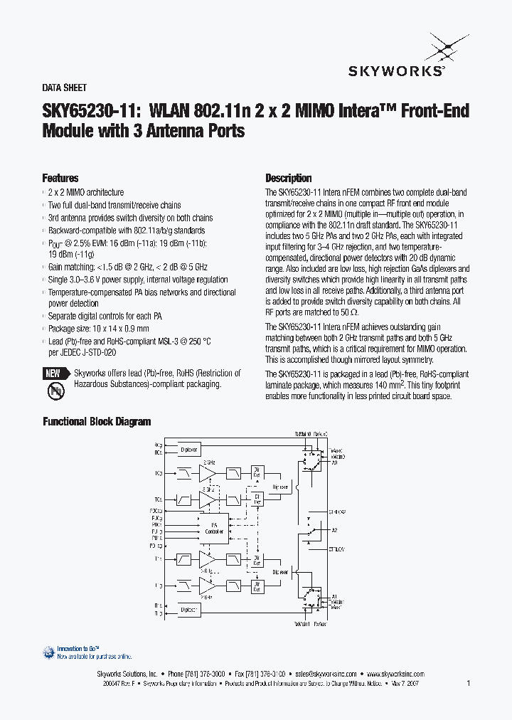 SKY65230-11_4154593.PDF Datasheet