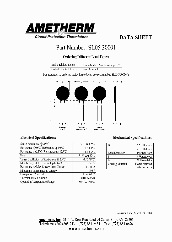 SL0530001_4133803.PDF Datasheet
