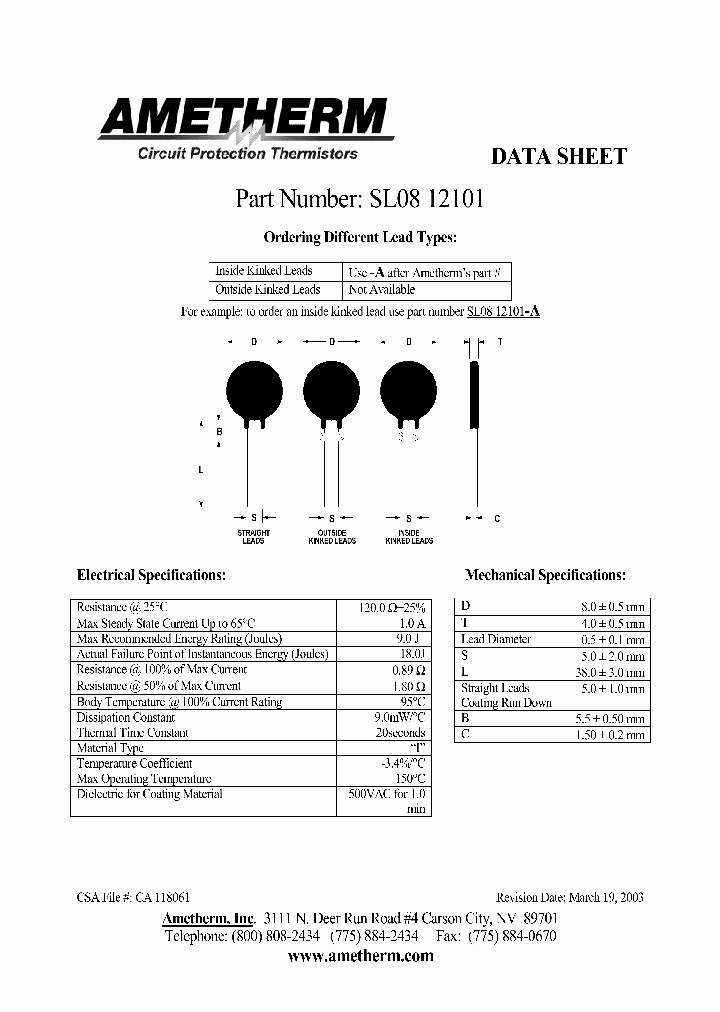SL0812101_4133793.PDF Datasheet