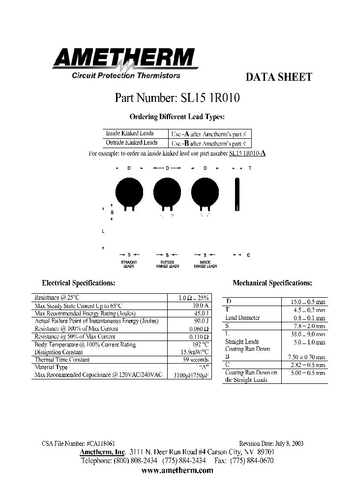 SL151R010_4134264.PDF Datasheet