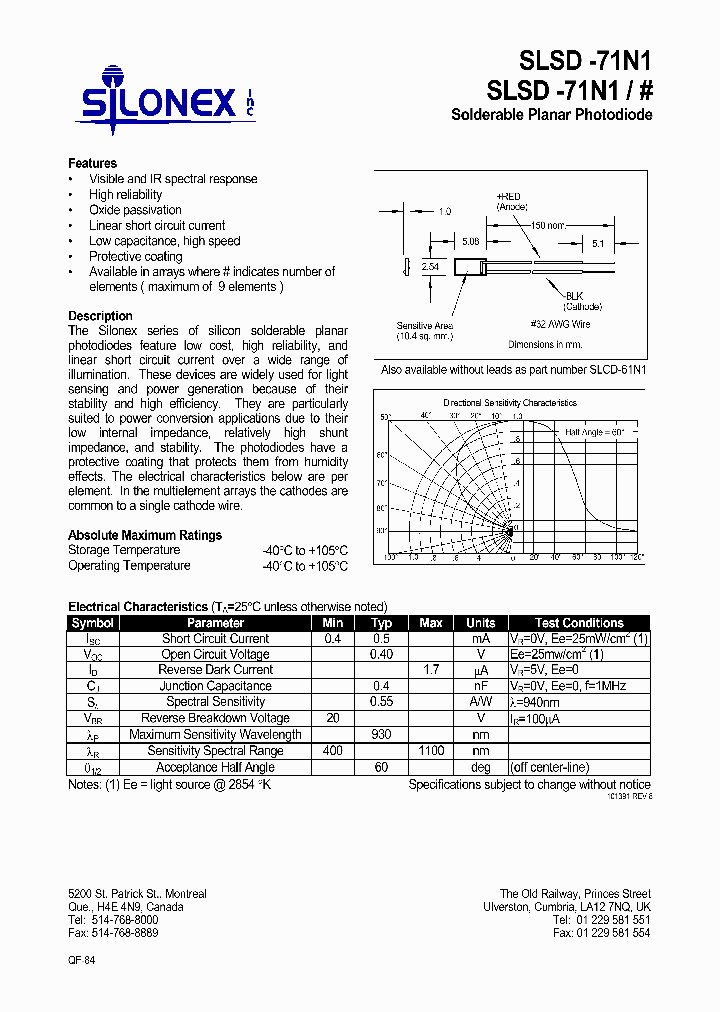 SLSD-71N1_4123550.PDF Datasheet
