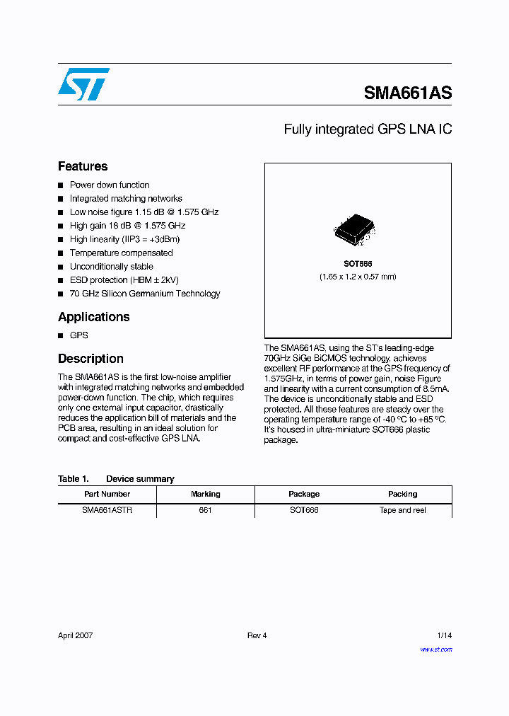 SMA661AS07_4150984.PDF Datasheet
