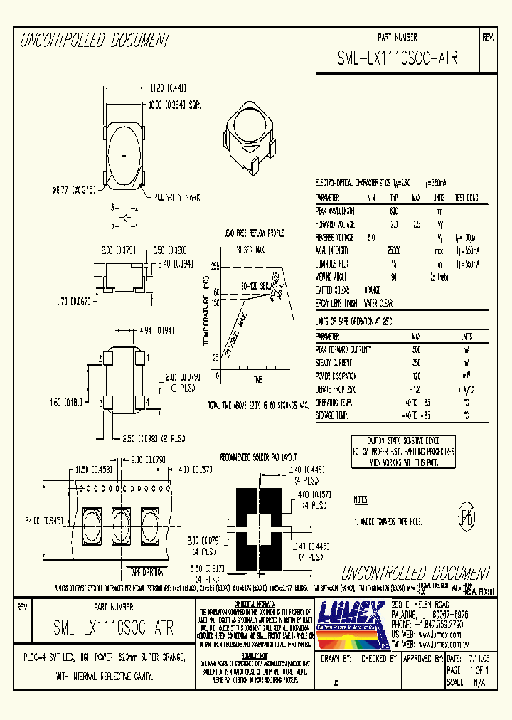 SML-LX1110SOC-ATR_4130061.PDF Datasheet