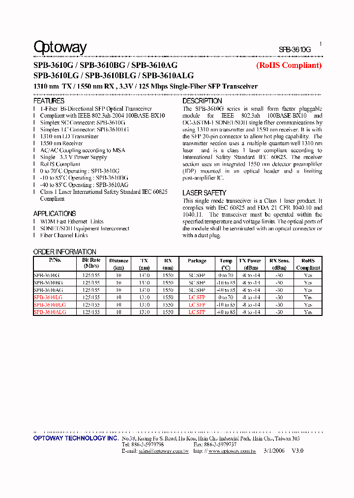 SPB-3610LG_4117858.PDF Datasheet