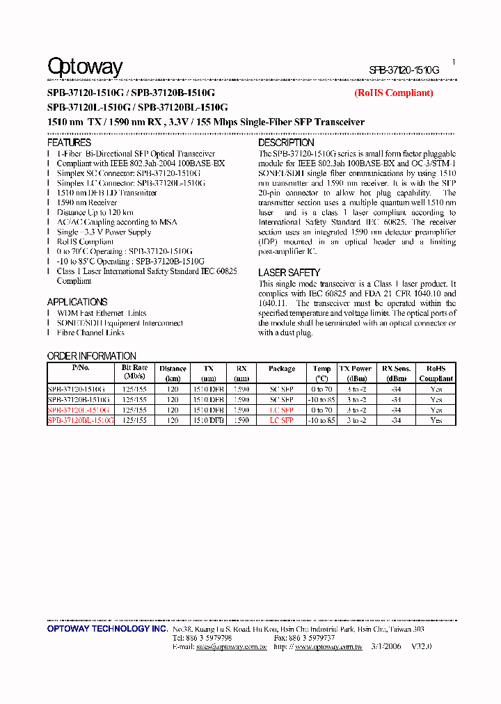 SPB-37120L-1510G_4128887.PDF Datasheet