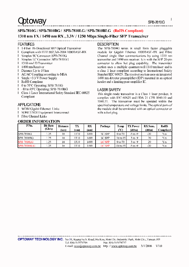 SPB-7810LG_4117487.PDF Datasheet
