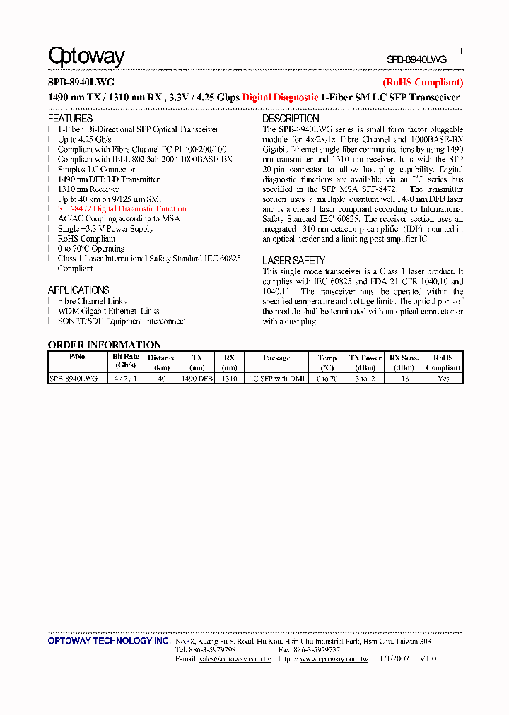 SPB-8940LWG_4117413.PDF Datasheet