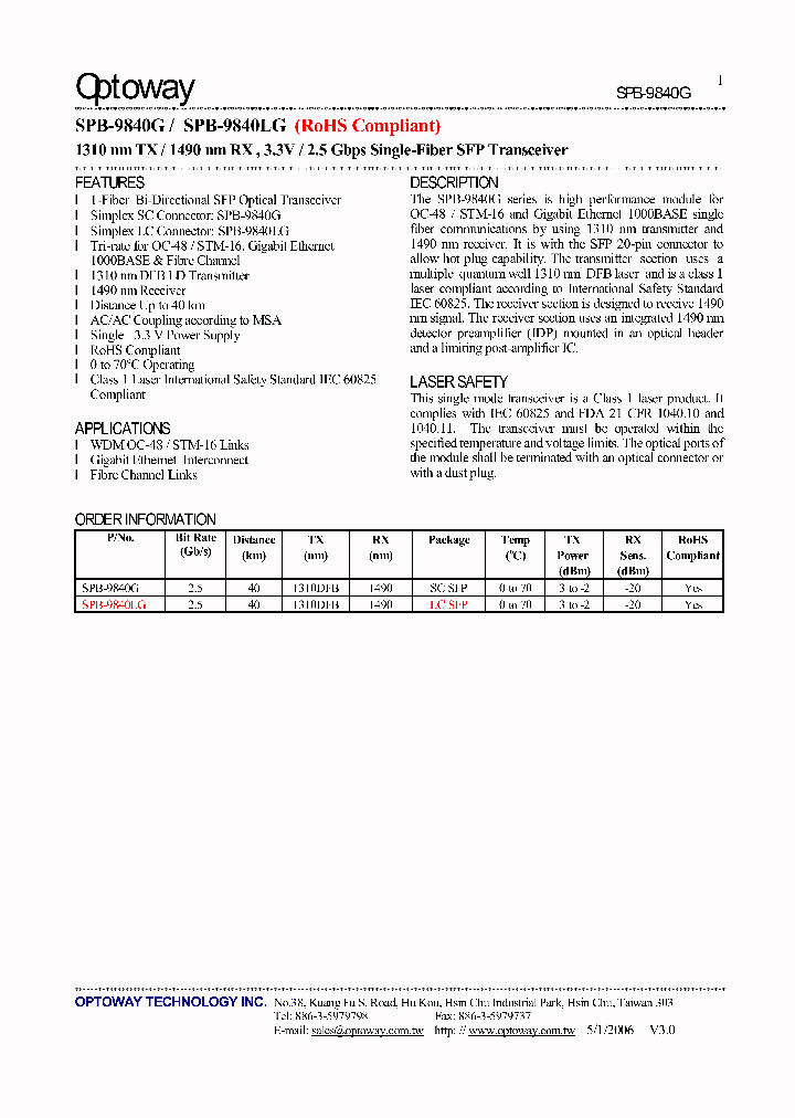 SPB-9840LG_4128840.PDF Datasheet