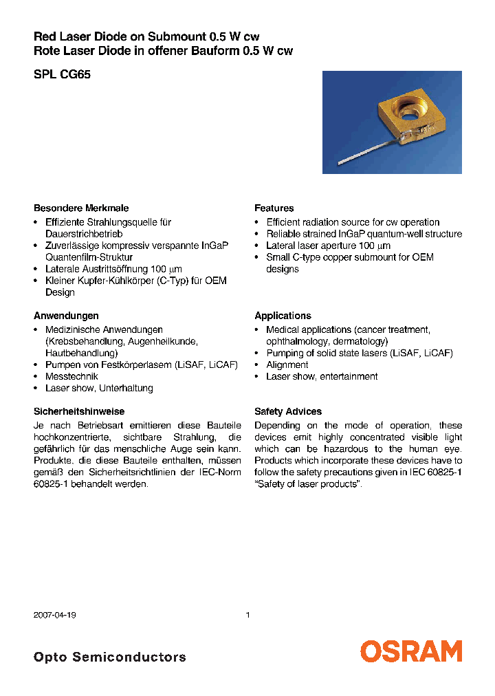 SPLCG65_4116814.PDF Datasheet