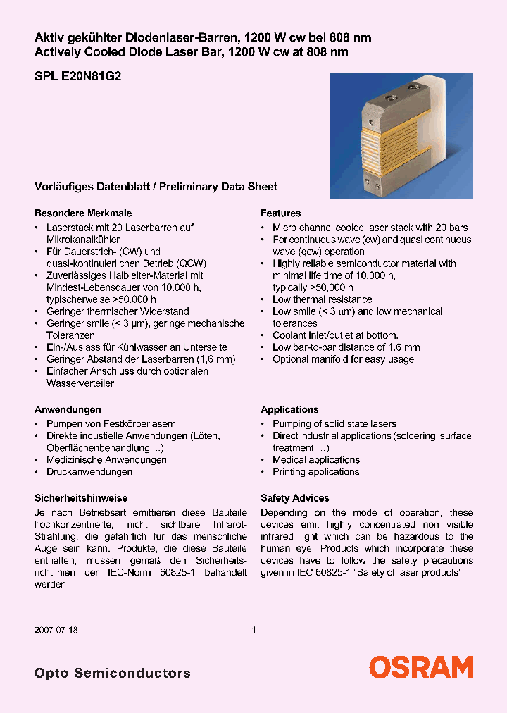 SPLE20N81G2_4129630.PDF Datasheet