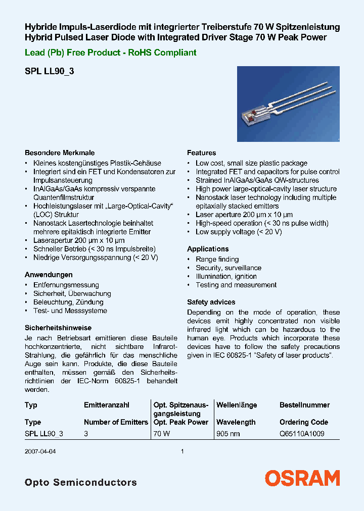 SPLLL903_4117111.PDF Datasheet