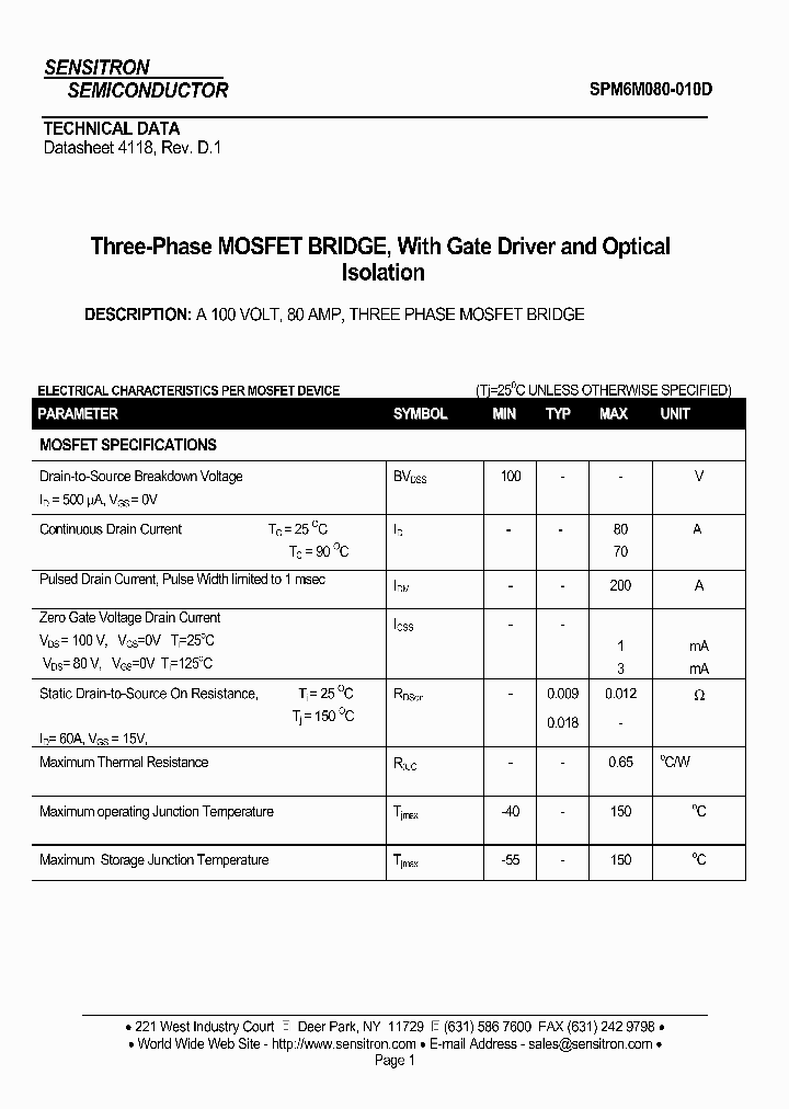 SPM6M080-010D_4158597.PDF Datasheet