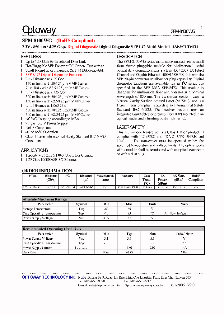 SPM-8100WG_4128748.PDF Datasheet