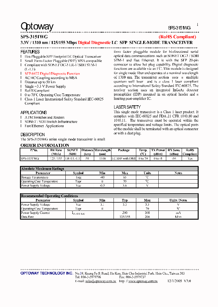 SPS-3151WG_4128704.PDF Datasheet