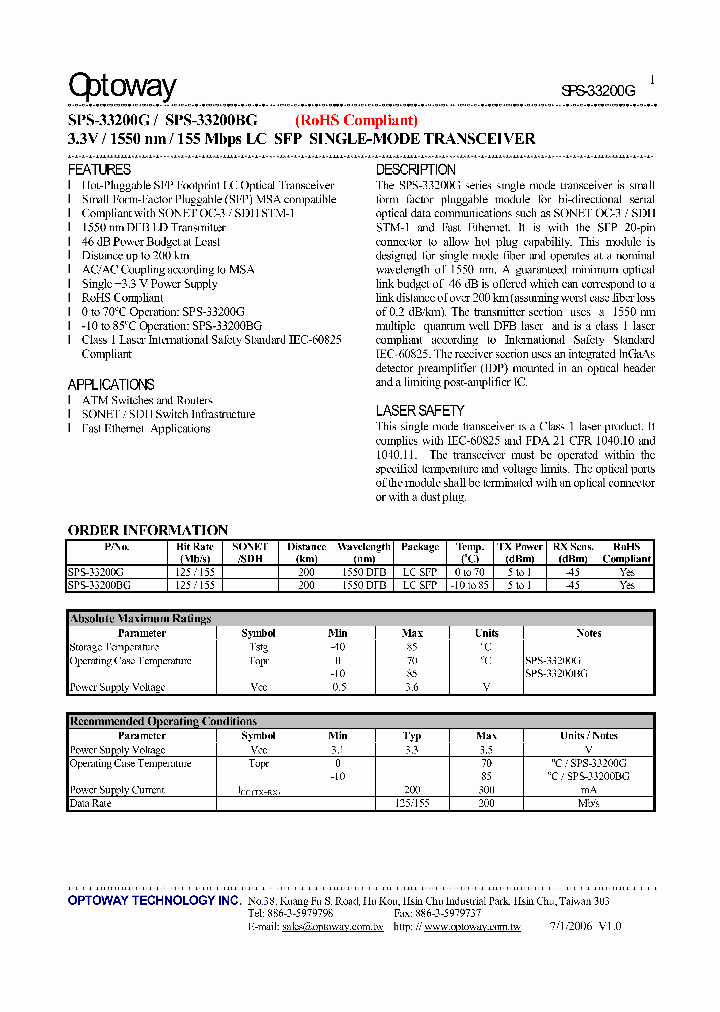 SPS-33200BG_4124422.PDF Datasheet