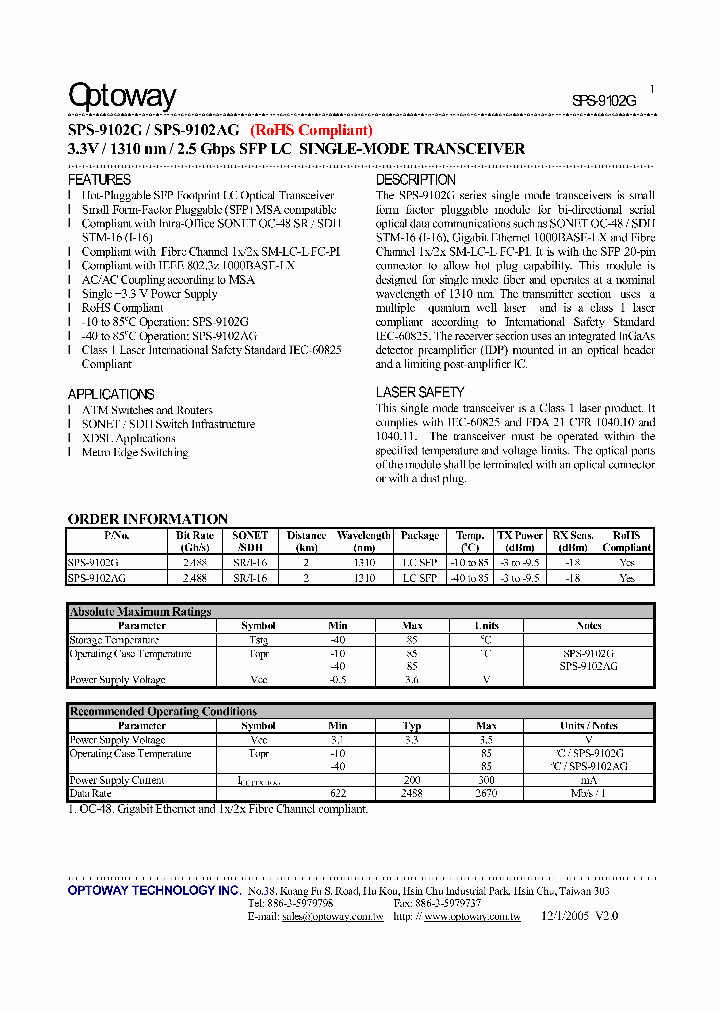 SPS-9102AG_4128591.PDF Datasheet