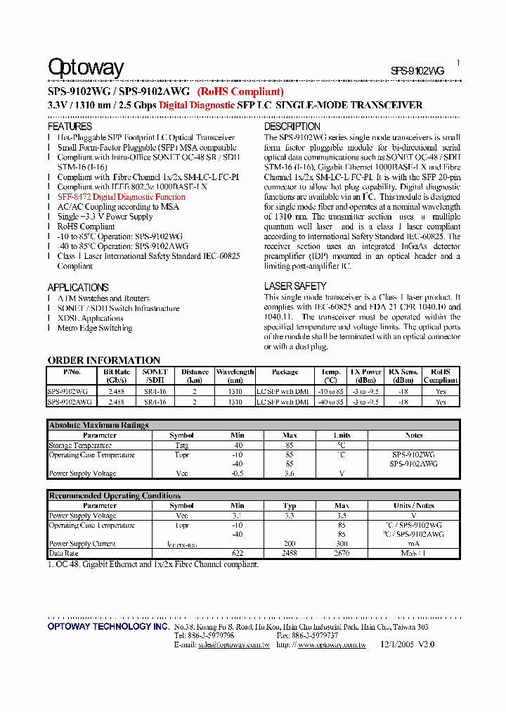 SPS-9102WG_4128588.PDF Datasheet