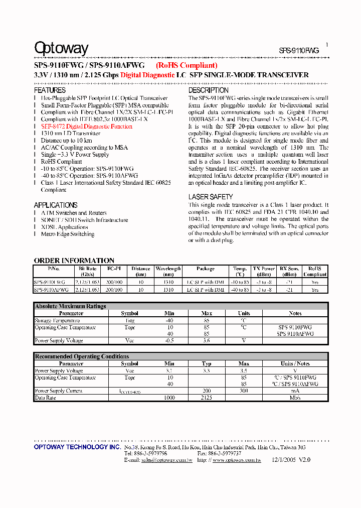 SPS-9110FWG_4128584.PDF Datasheet