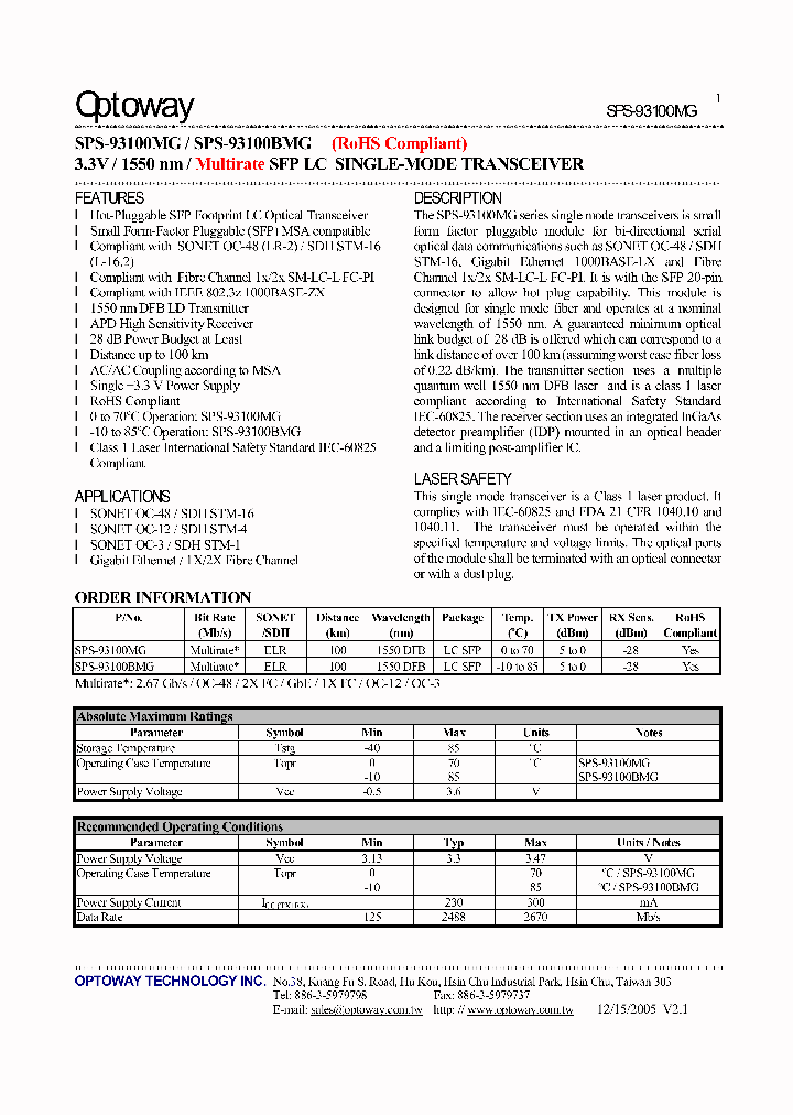 SPS-93100MG_4124377.PDF Datasheet