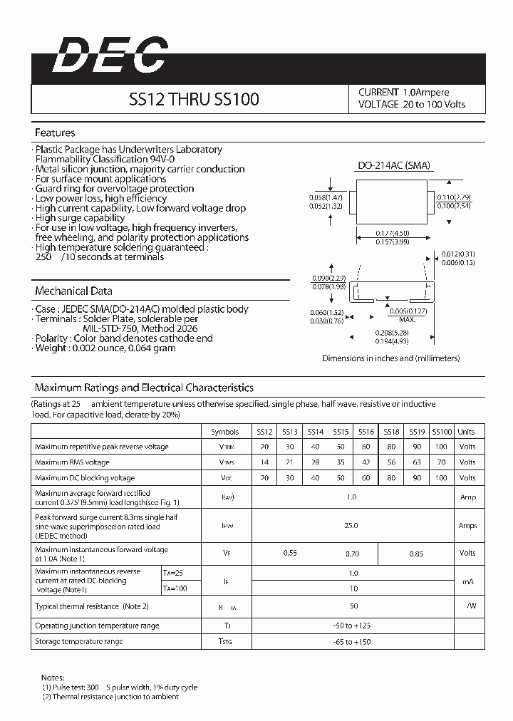 SS16_4114878.PDF Datasheet
