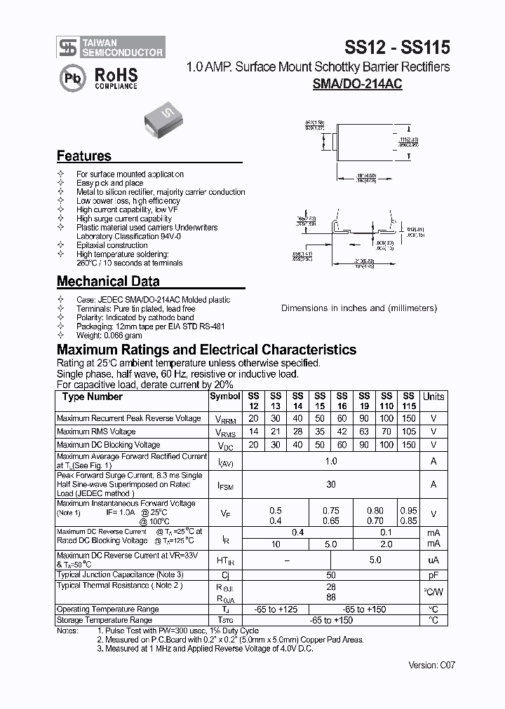 SS16_4114877.PDF Datasheet