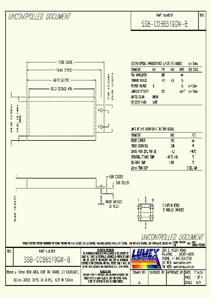 SSB-COB6519GW-B_4130032.PDF Datasheet
