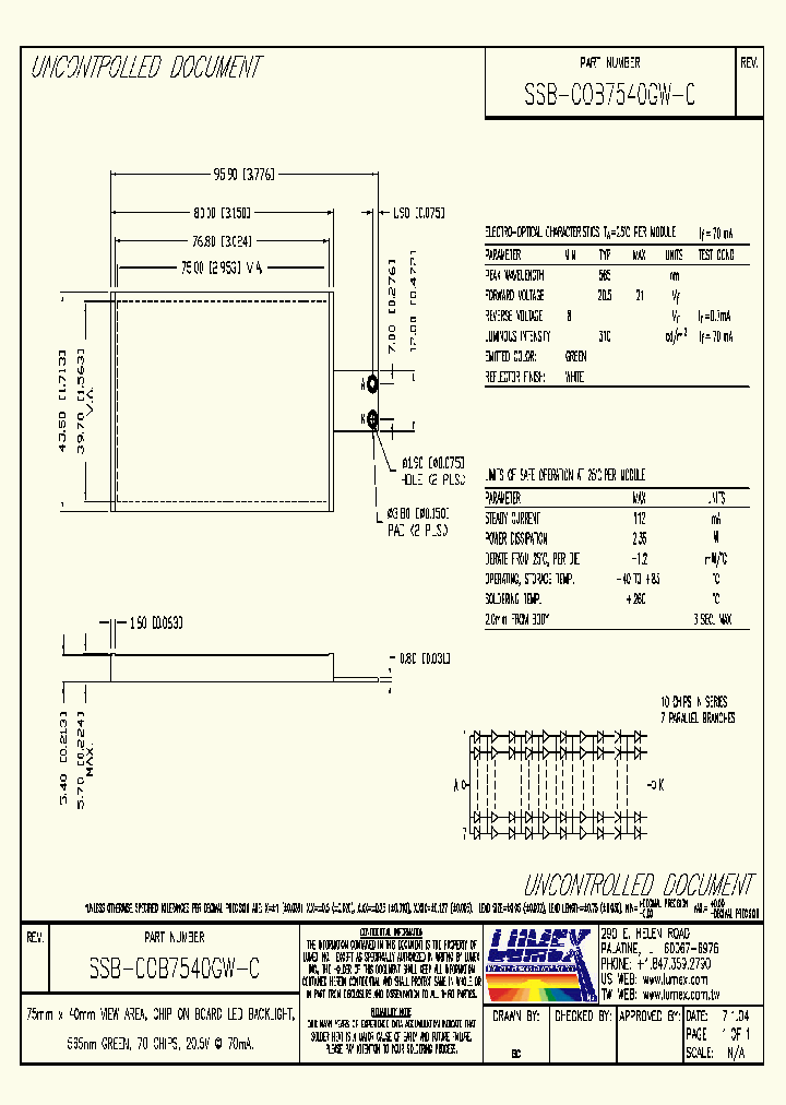 SSB-COB7540GW-C_4130026.PDF Datasheet